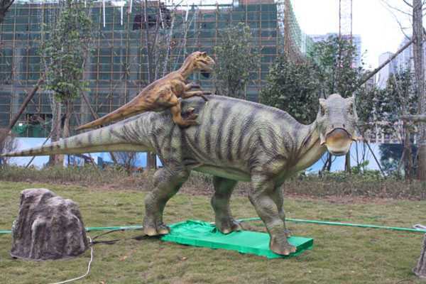 The significance of the production and display of simulated dinosaurs