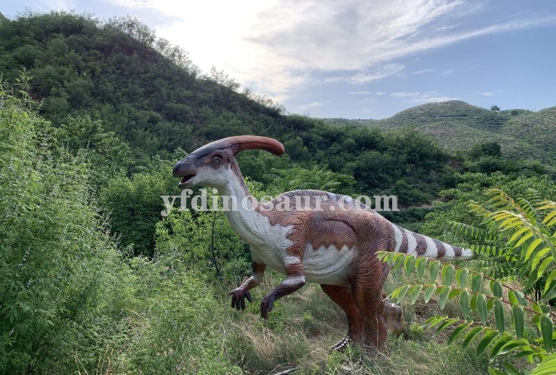Parasaurolophus Animatronic Simulated Dinosaur Model