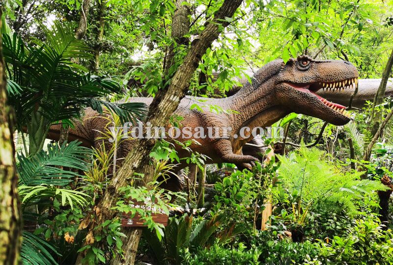 T-rex animatronic dinosaur model by Yifeng Dinosaur