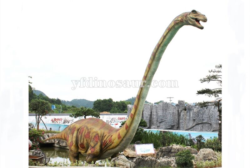 customized zigong Jurassic real size large animatronic dinosaurs model