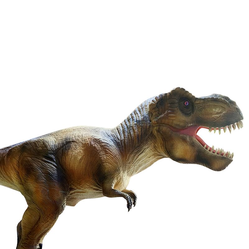 amusement park Handmade top quality lifesize animatronic dinosaur T-Rex statue for sale