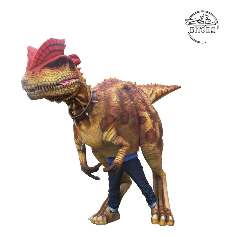 Hot Sale life size walking Animatronic dinosaur costume for sale