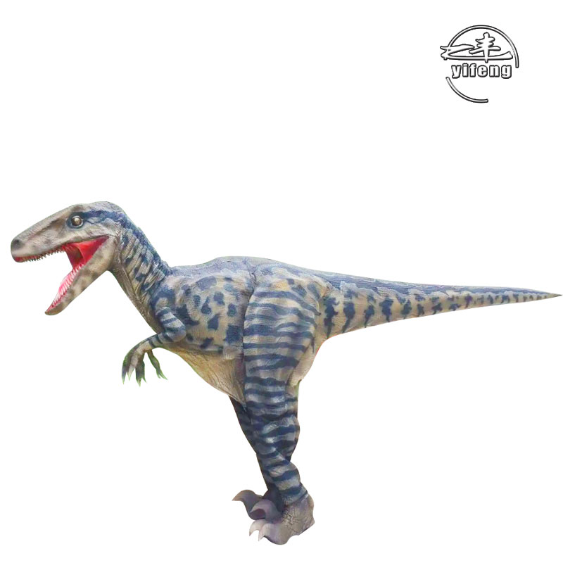 Animatronic Dinosaur suit Walking Dinosaur Costume Velociraptor realistic animal costume