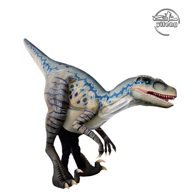 Velociraptor Realistic Walking Dinosaur suit realistic animal costume