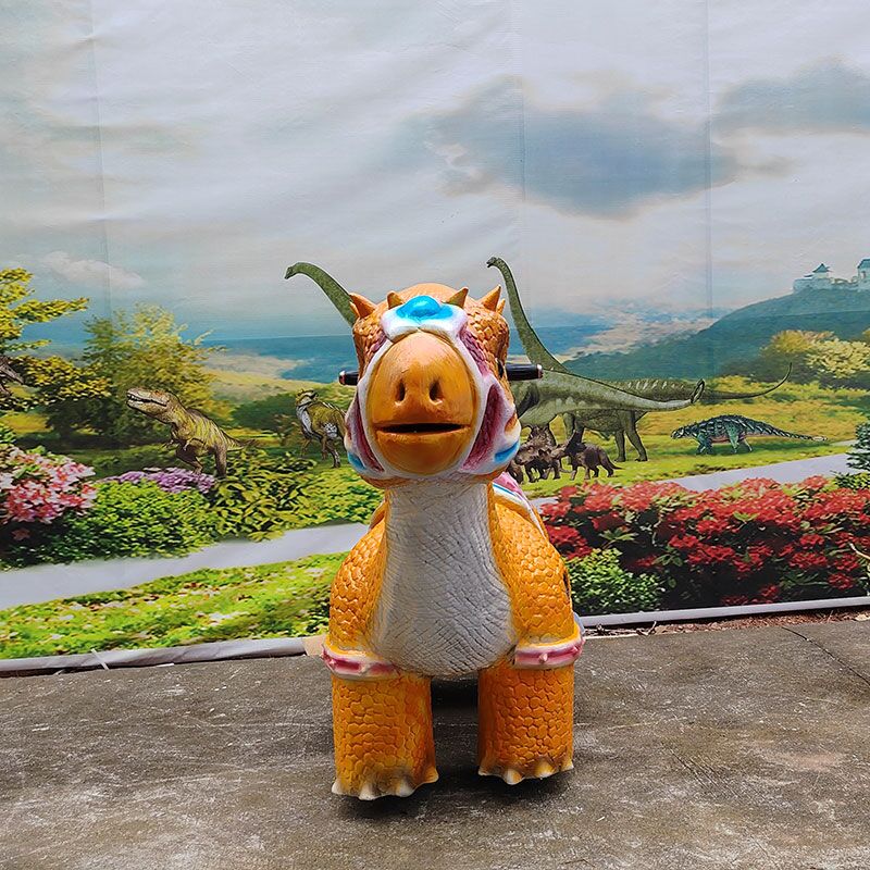 Indoor or outdoor Electric dinosaur cars walking animatronic dinsaur ride for kid