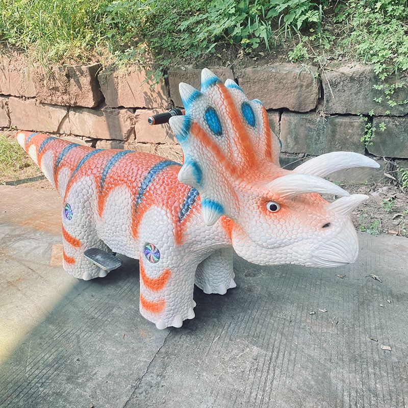 Indoor or Outdoor Animatronic Walking Electric Ride on Dinosaur Car for Sale