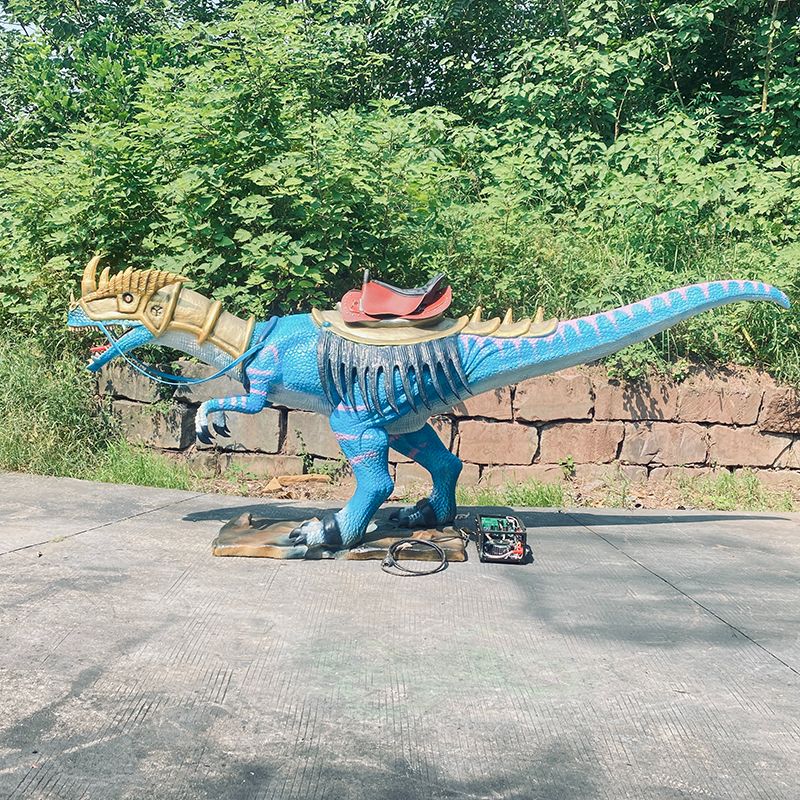 Hot sale Life Size Animatronic Riding Electric Model simulation ride on dinosaur