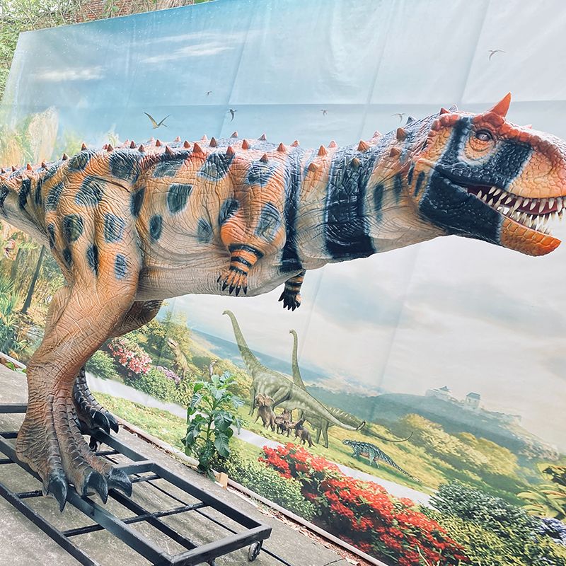 Dinosaur Theme Park Waterproof Realistic 3D Life-size Simulation Animatronic Dinosaur for sale