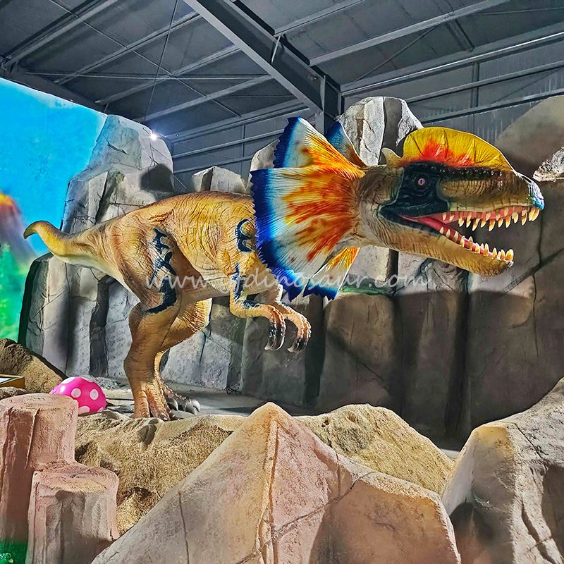 Large Size Realistic Living Robotic Dinosaur Animatronic for Parks