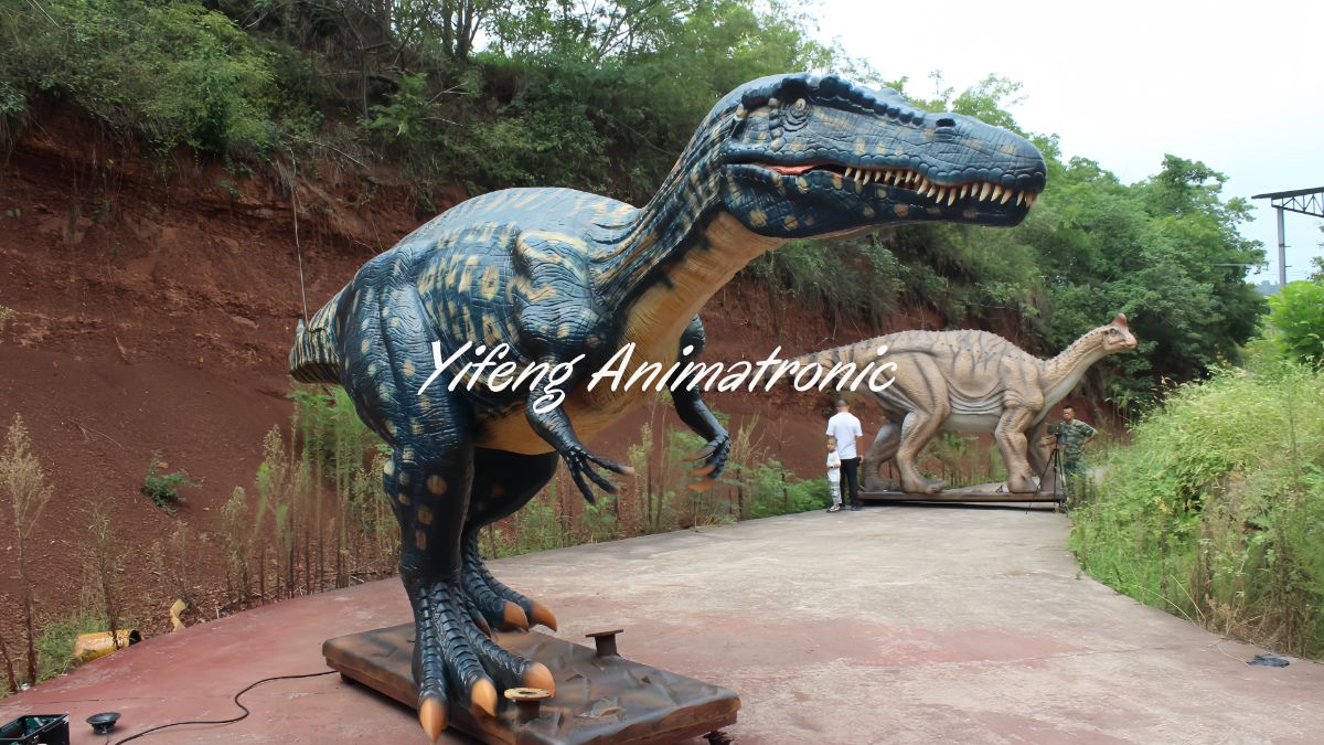 Jurassic Park Animatronic Suchomimus Exhibits for Museums