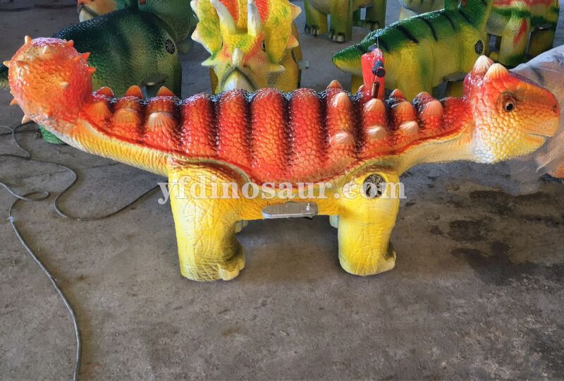 Dinosaur Ride Battery Car Ankylosaurus