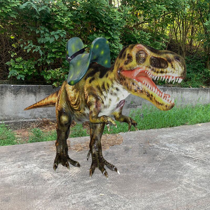 Exhibition Animatronic dinosaur ride amusement park walking dinosaur for sale