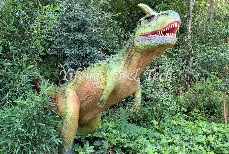 Carnotaurus animatronic model by Yifeng dinosaur(2)