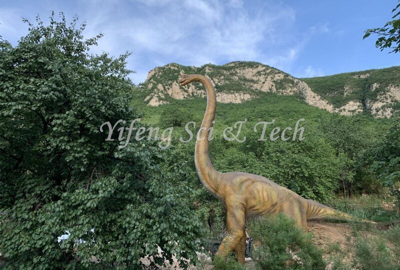 Brachiosaurus animatronic model by Yifeng dinosaur